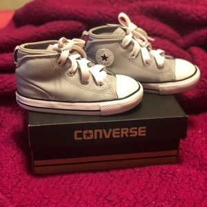 Converse CTAS SYDE STREET MID WOLF GREY Toddler